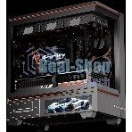 Водяное охлаждение для процессора Thermalright Rainbow Vision 360 Turbo (360mm, LED, Black, ARGB/Fans: 3x120mm, 120.38CFM, 44.7dBA, 3000RPM/Pump height 86mm, 6400RPM, Rad thickness 27mm/S: 1700, 1200, 1851, 115X, 2011, 2066, AM5, AM4)