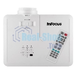 Проектор InFocus IN0061SL DLP, 4000 lm, 4K UHD (3840 x 2160),1000 000:1, 1.211.59:1, 2xHDMI 2.0, VGA in, 3.5mm in/out, S/PDIF, USB-A (питание), RS232, лампа 15 000ч.(ECO mode), 10W, 27дБ, 3,2 кг, БЕЛЫЙ
