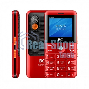 Мобильный телефон BQ 2006 Comfort красный/черный