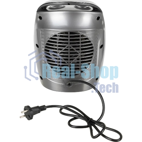 Тепловентилятор Centek CT-6020 серый, 750/1500 Вт, 15 м2, термостат