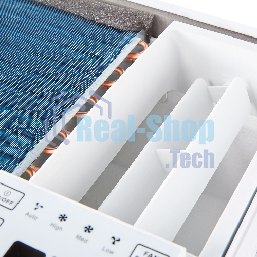 Кондиционер оконный Ballu BWC-07 AC 7000 BTU, 20 м², 49 дБ, охлаждение, осушение, белый