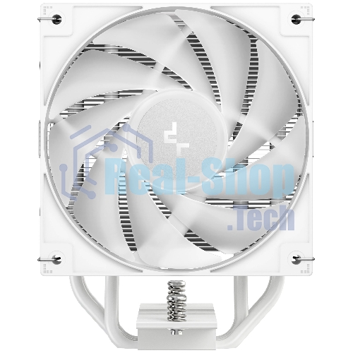 Кулер для процессора DEEPCOOL AG400 WH ARGb V2 белый 120мм алюминий+медь 2100rpm 31.6db 4-pin 220W 152мм