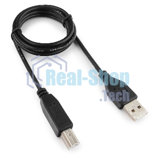 Кабель USB2.0 Гарнизон GCC-USB2-CMBM-1M, Type-C/BM, медь, 1м, черный, пакет