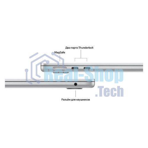 Ноутбук Apple Macbook Air 13 - M4, 10C-10C, 24Gb, 512Gb, Silver MC654