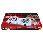 Плита настольная электрическая Sakura ПЭ-03В 2000Вт 145/145мм 2конф/спир