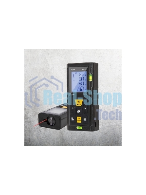 Лазерный дальномер Deli DL4170 (Диапазон измерения 0,05~80м, точность измерения: ±3мм)