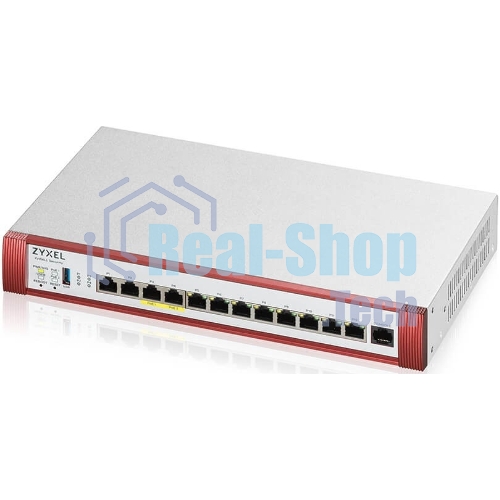 Межсетевой экран Zyxel USG FLEX 500H с подпиской Gold на 1 год (AS, AV, CF, IDP/DPI, Sandboxing, SecuReporter), Rack, 2xRJ-45: 1/2.5G (LAN/WAN), 2xRJ-45: 1/2.5G PoE+ (LAN/WAN), 8xRJ-45: 1G (LAN/WAN),