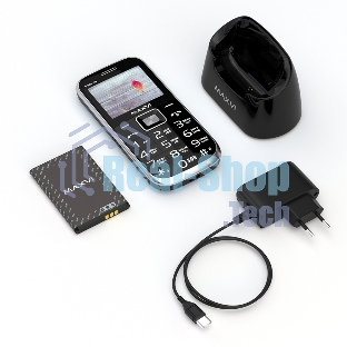 Мобильный телефон Maxvi B6ds up черный