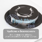 Газовая варочная панель Zigmund & Shtain M 28.6 W белый