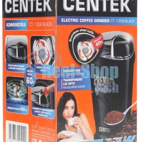 Кофемолка Centek CT-1358 черный