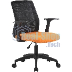 Кресло Cactus CS-MC222-BKOR черный, сетка, 100 кг