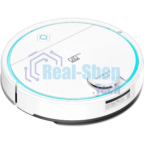 Робот-пылесос HOBOT LEGEE-Q10 Pro белый, 5200 мА/ч Li-Ion, уборка сухая/влажная, пылесборник контейнер 0.5 л