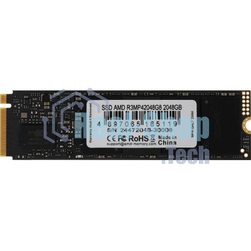 Накопитель SSD AMD PCIe 4.0 x4 2Tb R3MP42048G8 Radeon M.2 2280