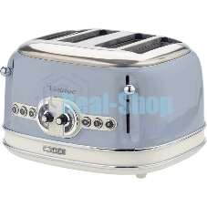 Тостер Ariete 00C015605AR0 синий, 1600 Вт, 4 слота
