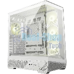 Компьютерный корпус MSI MAG PANO 130R PZ White 2xUSB 3.2 Gen 1, 1xUSB 3.2 Gen2 Type-C, 3x120мм ARGB Reverse Blade Fan, 1x120мм ARGB Fan, 1 to 3 Fan PWM Splitter, Tempered Glass Window