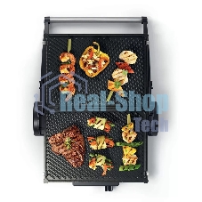 Электрогриль Bosch TCG4104 2000Вт серебристый