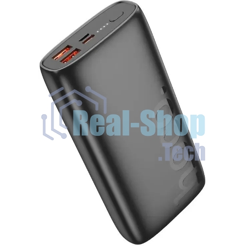 Портативный аккумулятор Hoco J122A Respect 20000mAh QC/PD 22.5W 3A USB-A/USB-C черный
