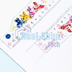 Линейка Deli Super Wings EH658 пластик дл. 15 см ассорти