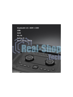 Портативная Bluetooth-колонка BQ PBS1010 черный 80 Вт
