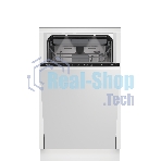 Встраиваемая посудомоечная машина Beko BDIS38120Q, белый, 44.8 см, 11 компл., 46 дБ, класс A