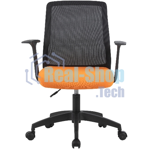 Кресло Cactus CS-MC222-BKOR черный, сетка, 100 кг