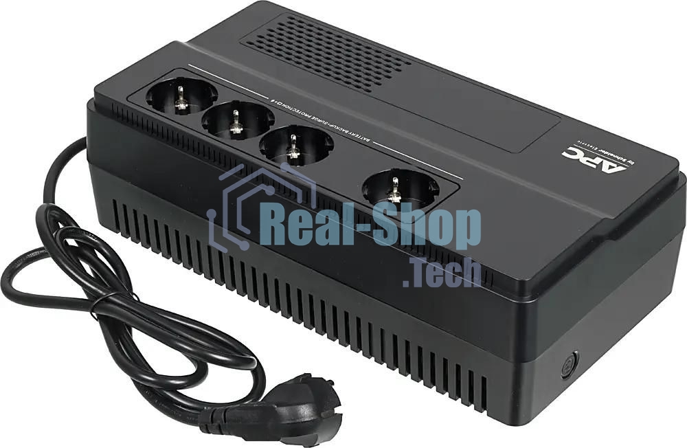 Источник бесперебойного питания APC Back-UPS BV1000I-GR / 1000ВА / 600Вт / 4 х CEE 7 (евророзетка)
