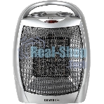 Тепловентилятор Centek CT-6020 серый, 750/1500 Вт, 15 м2, термостат