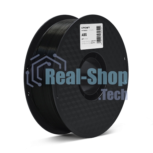 Филамент Crown Micro CM-FILABS020B ABS 1.75 1кг черный