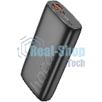 Портативный аккумулятор Hoco J122A Respect 20000mAh QC/PD 22.5W 3A USB-A/USB-C черный