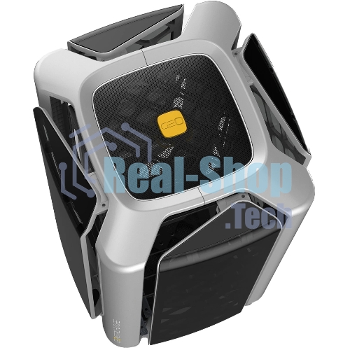 Компьютерный корпус без блока питания Geometric Future Model 2 The Ark, Midi-Tower, TG, no fans, 3xUSB-A 3.0, 1xUSB 3.2 Type-C, mATX, mITX Gray