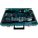 Дрель-шуруповерт Makita DDF453SYE, 18 В, 1,5 Ач, 42 Нм, щеточный