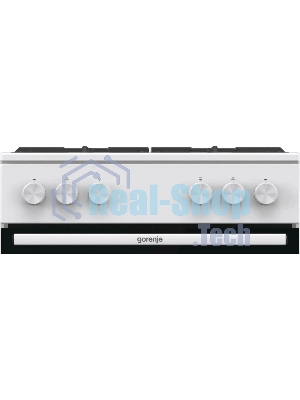 Плита газовая Gorenje GG6A10WFFM белый, конфорок 4 шт, духовка 72 л, 60 см x 85 см x 60 см