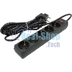 Сетевой фильтр ExeGate EX221188RUS SP-5-5B (5 розеток, 5 м, евровилка, черный)