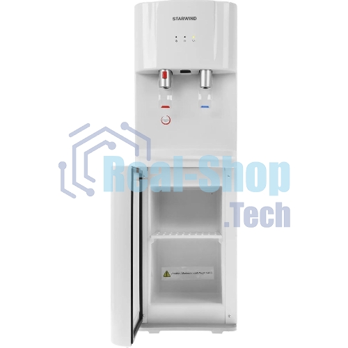 Кулер для воды Starwind SW-1113EW, верхняя загрузка, нагрев 95 °С, охлаждение 10 °С, белый