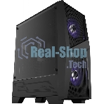 Компьютерный корпус MSI MAG FORGE 100M/mid-tower, ATX, tempered glass side panel/2x RGb 120мм & 1x 120мм fans inc./MAG FORGE 100M