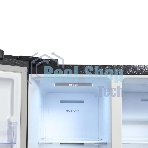 Холодильник Hyundai CS5003F черное стекло двухкамерный 331/165л морозилка сбоку, No Frost, Side by Side
