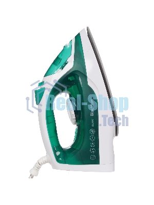 Утюг Blackton Bt SI3111 белый/зеленый, 2200 Вт, 20 г/мин, 90 г/мин, 200 мл