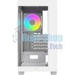 Корпус Ocypus Gamma C52 WH ARGB, Mini-Tower, белый, 3 x 120 мм
