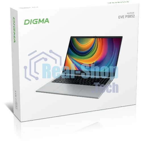 Ноутбук Digma EVE P5852 N-series N200 8Gb SSD 256Gb Intel UHD Graphics 15.6