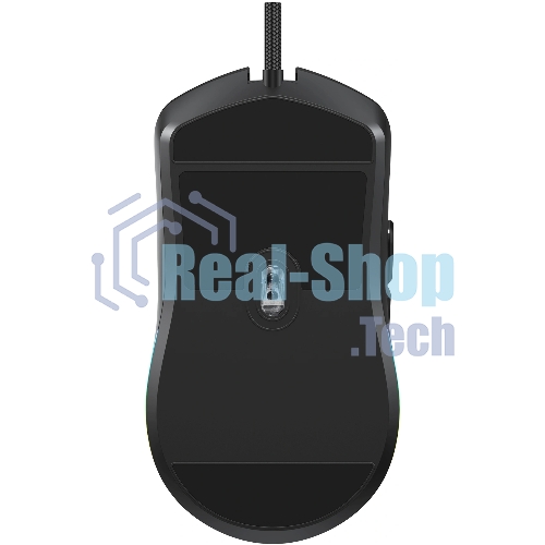 Мышь проводная Oklick 750G черный, 7200 dpi, USB, кнопки - 5