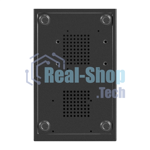 Компьютерный корпус Minitower ExeGate BAA-308MU2-UNS350 (mATX, БП UNS350 с вент. 12см, 1хUSB+2хUSB 3.0, HD Audio, черный)