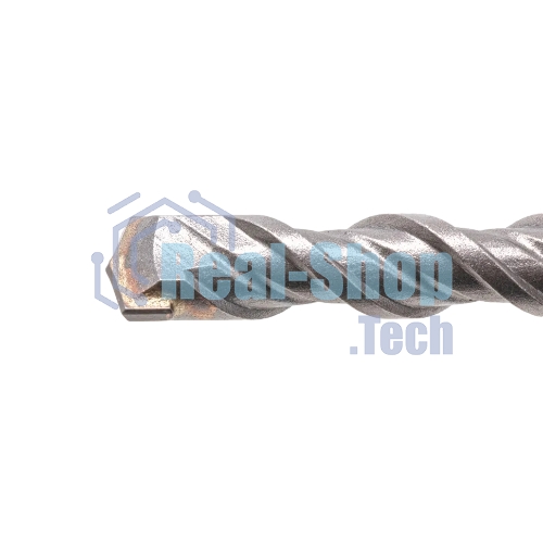 Бур по бетону Denzel двойная спираль, Cobalt W-tip, 12x160 мм, SDS PLUS