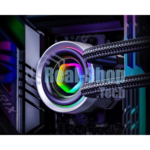 Система жидкостного охлаждения ID-Cooling FX240 INFINITY ARGb черный 120мм алюминий+медь 2000rpm 27.2db 4-pin 300W