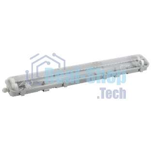 Светильник ЭРА SPP-102-0-002-120 под 2 светодиодные лампы T8 G13 2x1200 c рассеивателем из поликарбоната