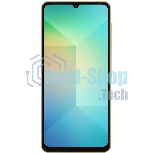 Смартфон Samsung Galaxy A06 SM-A065F, 4/128Gb, золотистый