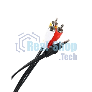 Кабель соединительный 3.5 Jack (M)/3 RCA (M) Telecom