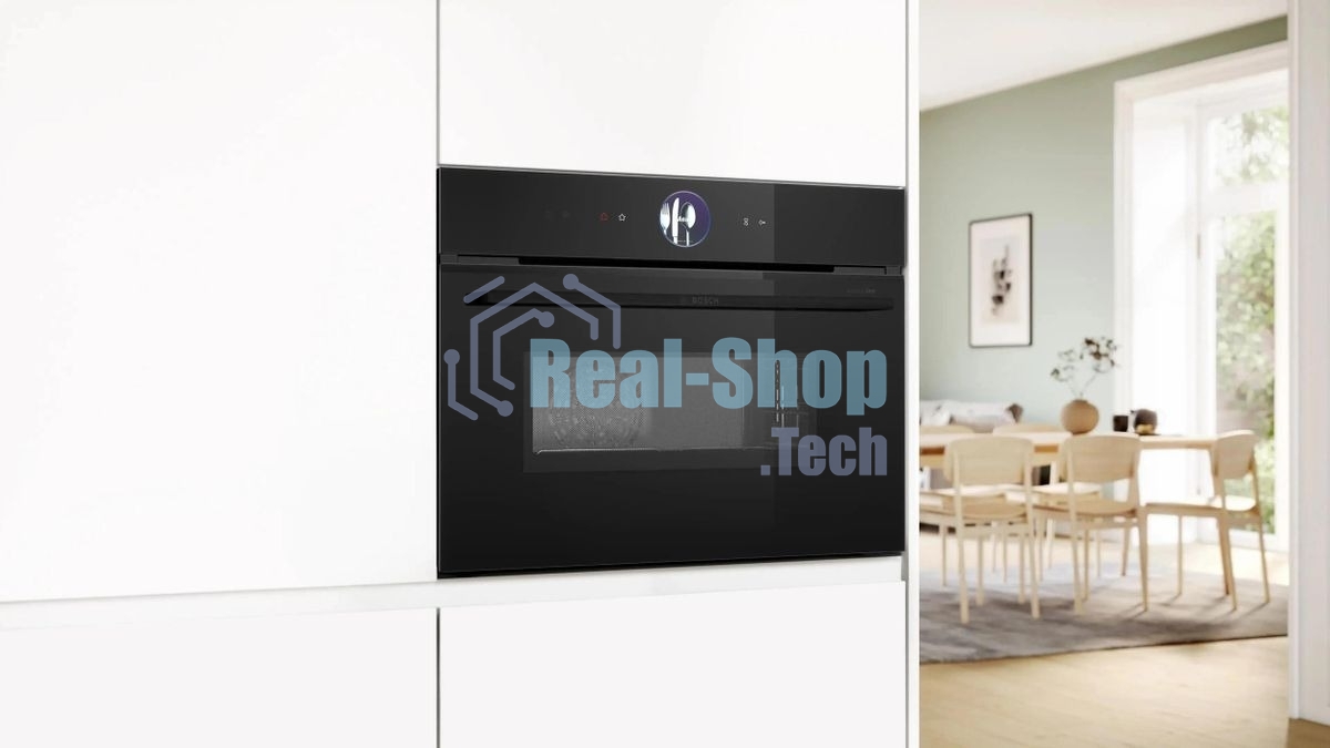 Встраиваемый духовой шкаф электрический Bosch CMG936AB1S черный