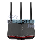 Маршрутизатор ASUS RT-BE86U, черный/красный, 90IG08W0-MO9A0V
