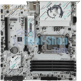 Материнская плата MSI B840M GAMING PLUS WIFI6E, AM5, AMD B840, 4xDDR5, 4xSATA, 2xM.2, 1xPCIe 4.0 x16, 1xPCIe 3.0 x4, 1xHDMI (v2.1), 1xUSB-C 10Gbps, 1xUSB-A 10Gbps, 2xUSB-A 5Gbps, 4xUSB-A 2.0, 1x2.5Gb LAN, Wi-Fi 6E, Bluetooth 5.3, 2x3.5 мм, 7.1, mATX