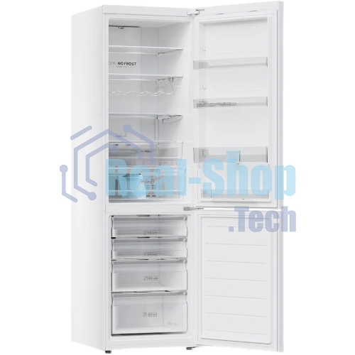 Холодильник Haier C2F637CWMVU1 белый, двухкамерный, 278/108л, морозилка снизу, No Frost